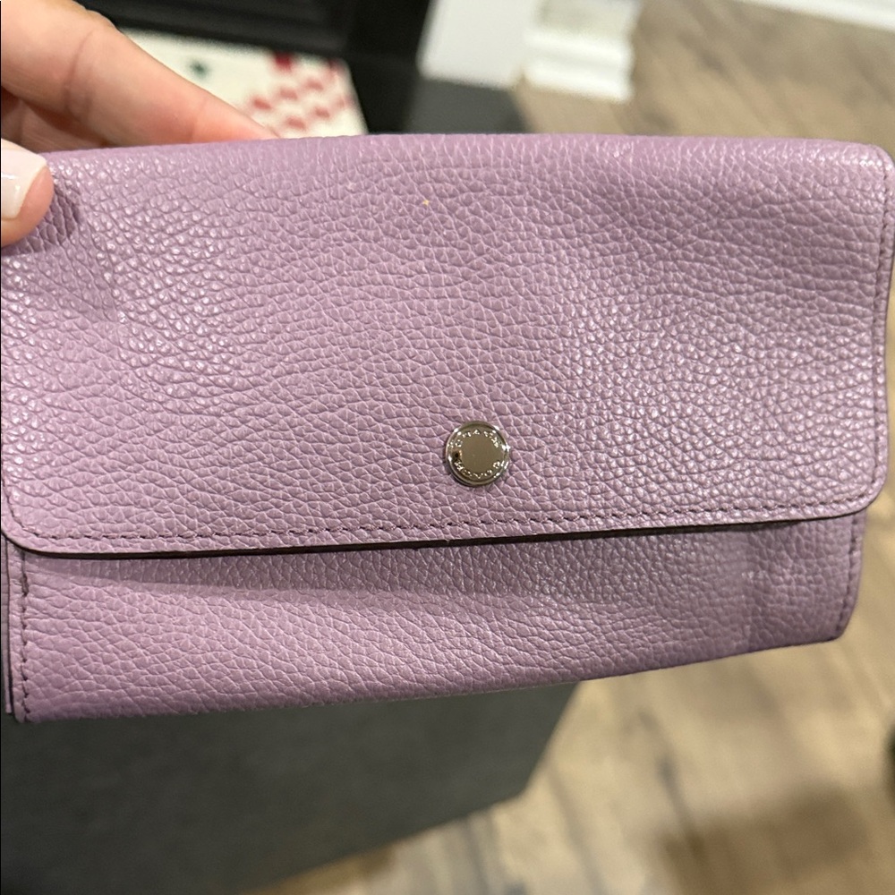 Lavender Leather Women's Bag